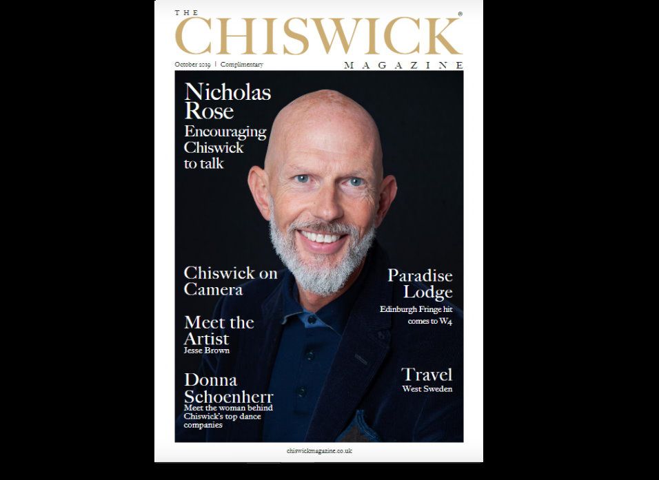 Nicholas interviewed October Chiswick Magazine